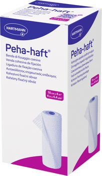 Бинт когезивний фіксуючий Hartmann Peha-haft 10 см x 4 м (4052199666501)