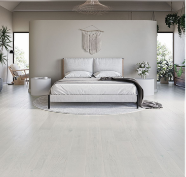 Паркетная доска Floor`360 Дуб WHITE CHOC 3-полосная Лак
