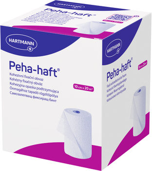 Бинт когезивний фіксуючий Hartmann Peha-haft 10 см x20 м (4052199700786)