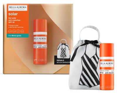 Krem przeciwsłoneczny Bella Aurora Spf 50 50 ml + Torba na strój kąpielowy (8413400017592)