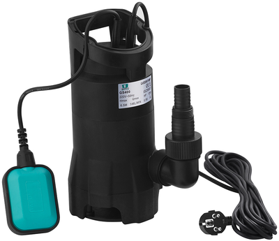 Насос дренажний Pumpman GS400 Hmax 6.5 м Qmax 7.5 куб.м 400 Вт (CV029785)