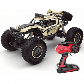 Машинка на радіокеруванні 1:8 4WD велика 50 см GW131 609E Gold з пультом автомобіль позашляховик монстр-трак