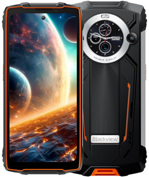 Мобильный телефон Blackview BV8200 12/256GB Black-Orange