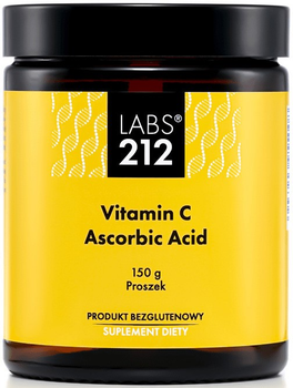 Дієтична добавка LABS212 Vitaminc C Аскорбінова кислота в порошку 150 г (5903943955008)