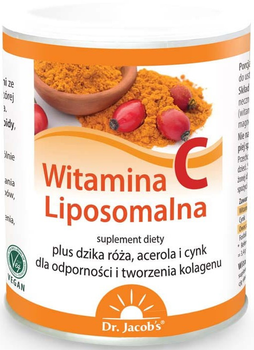Дієтична добавка Dr. Jacobs Ліпосомальний вітамін С 150 г (4041246501513)