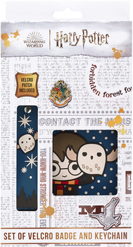Набір Kite Harry Potter бейдж на липучці та підвіска (HP25-3010-2)