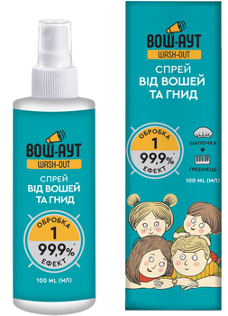 Спрей протипедикульозний Wash-Out 100 мл (4820174892128)