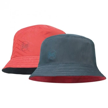 Панама Buff Travel Bucket Hat, Collage Red-Black - S/M