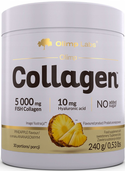 Диетическая добавка Olimp Labs Collagen 5000 mg Pineapple 240 g (5901330093593)