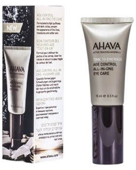 Крем для шкіри навколо очей Ahava Men Age Control All-In-One для чоловіків 15 мл (697045152087)