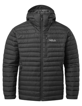 Мужской легкий пуховик Rab Microlight Alpine Jacket, Black, XL