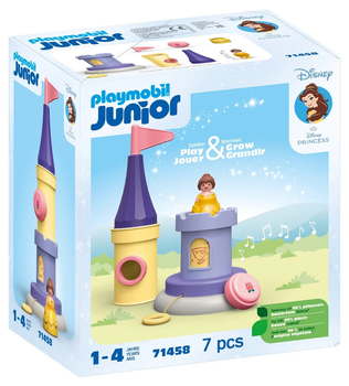 Конструктор Playmobil JUNIOR & Disney: Ігрова вежа Белли з мелодією 7 елементів 71458 (4008789714589)