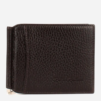 Затискач для купюр чоловічий шкіряний Bella Bertucci 144-9 Коричневий (ROZ6501091600)