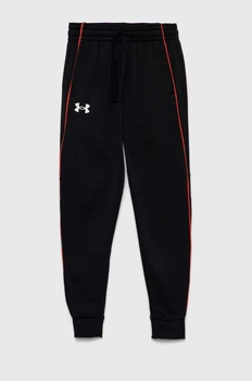 Cпортивні штани Under Armour дитячі Under Armour Чорний 110 см (UA FE147E-621 black lav25 (4-5 years)