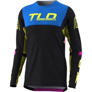 Велоджерси Troy Lee Designs Sprint Jersey Fractura Black Pink S (1106-323331002)