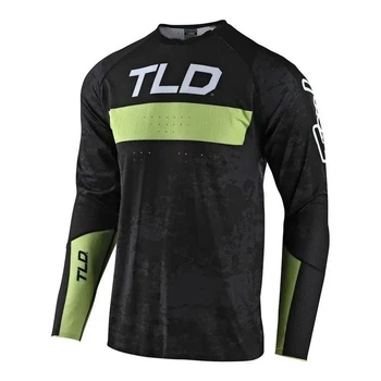 Велоджерси Troy Lee Designs Sprint Ultra Jersey Grime Black Green S (1106-356893002)