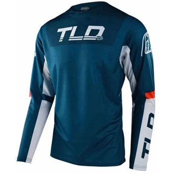 Велоджерси Troy Lee Designs Sprint Jersey Fractura Blue Orange L (1106-323331024)