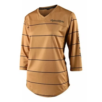 Велоджерси Troy Lee Designs Wmns Mischief Jersey Pinstripe Honeybee Yellow XS (1106-359317021)
