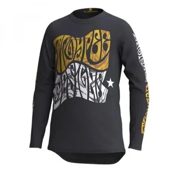 Велоджерси Troy Lee Designs Young Flowline LS Jersey Tripper Black M (1106-365952013)