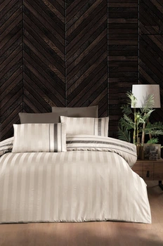 Постельное белье First Choice Deluxe Satin 160х220 Artwel Champagne