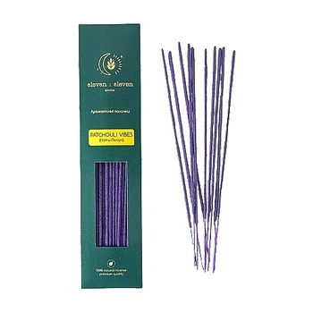 Аромапалочки "Ноты Пачули" - Eleven Eleven Aroma Patchouli Vibes 10шт (1373336-31162324)