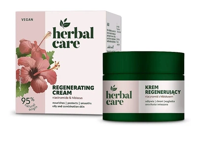 Крем для лица с ниацинамидом и гибискусом - Farmona Herbal Care Vegan 50ml (1465500-35143237)
