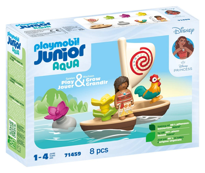 Конструктор Playmobil JUNIOR & Disney: Катамаран Моани 8 елементів (71459) (4008789714596)