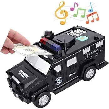 Дитяча машина сейф скарбничка CASH TRUCK поліція
