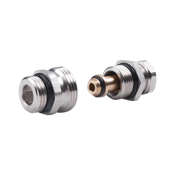 Кран регулировочный SD Forte 1/2"x3/4" для теплых полов коллекторный вентиль терморегулятор (599577)