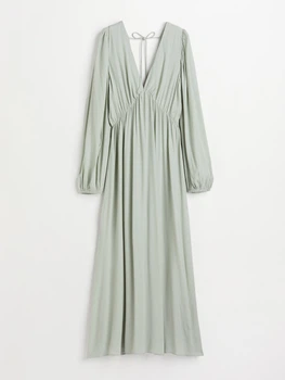 Платье H&M L светло мятный 7041025692