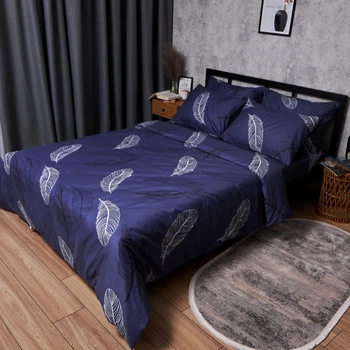 Пододеяльник Moon&Star Микросатин Premium Night Feathers Полуторное 143 x 210 см (MS-870000880)