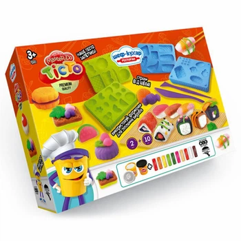 Набор для лепки Danko Toys Master Do Шеф-повар Ресторан TMD-17-01U-02U 4363307
