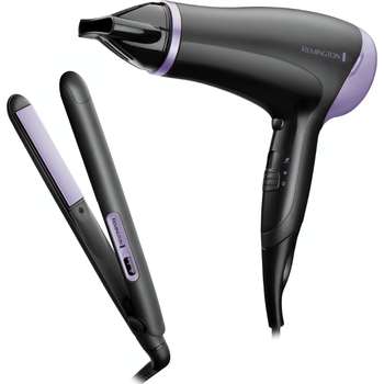 Набор фен + выпрямитель для волос Remington D3016GP Style Essentials Giftset (45768560700) [130117]