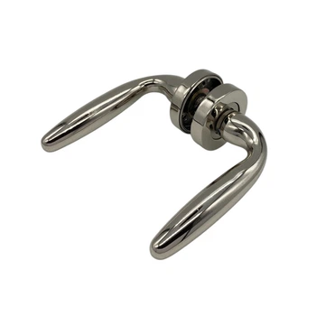 Ручка для дверей на розете Sofuoglu Mimoza Nikel/Satin с накладками WC