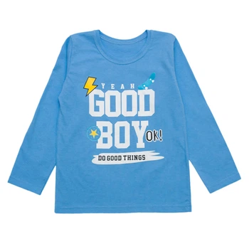Реглан для мальчика кулир Арлекин Good boy 4312-022 110 см Голубой