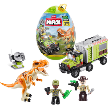 Zestaw konstrukcyjny Zuru Max Dino Adventure T-Rex Attack (83155) (4894680036321)
