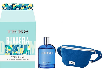 Zestaw męski Ikks Riviera Dream Young Man Woda toaletowa 100 ml + Torebka (3331849018749)