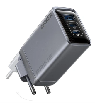 Зарядное устройство Anker Prime Gan Charger 100W 3 Ports Silver