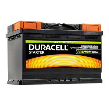 Аккумулятор автомобильный 72Ач 660А "+" справа DURACELL, DS72