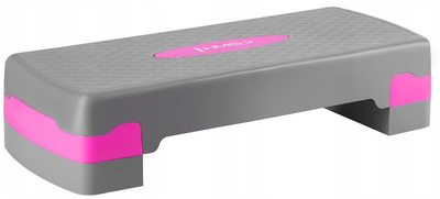 Step do aerobiku HMS AS003 Gray/Pink (17-44-011) (5907695598148)