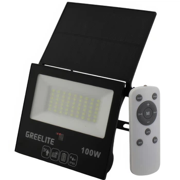 Уличный фонарь на солнечной панелью GreeLite JX 010 60W Фонарь с датчиком движения и пультом для дома, для дачи