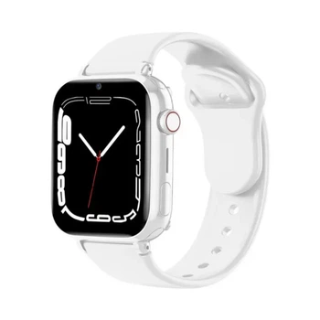 Детские смарт часы-телефон LEMFO LT38 4G GPS SIM-карта геозона видеозвонок White (17824)