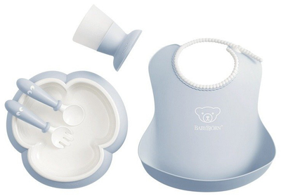 Набір дитячого посуду BabyBjorn Powder Blue, 5 ел.