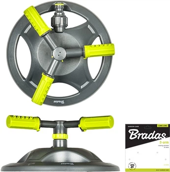 Ороситель вращающийся Bradas Lime Line 3-х рожковый на подставке (LE-6203)