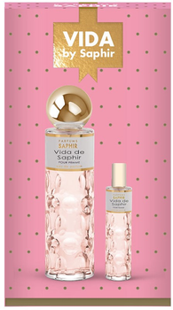 Zestaw damski Saphir Parfums Vida woda perfumowana 200 ml + woda perfumowana 30 ml (8424730036153)