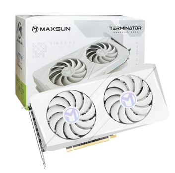 Відеокарта Maxsun RTX 4060 8Gb Terminator White (MS-GEFORCE-RTX4060 TRW 8G)