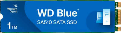 SSD диск Western Digital Blue SA510 1TB M.2 2280 SATAIII 3D NAND TLC (WDS500G3B0B)