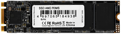 Dysk SSD AMD Radeon R3 240GB M.2 2280 SATA III 3D NAND TLC (R3MS0240G8)