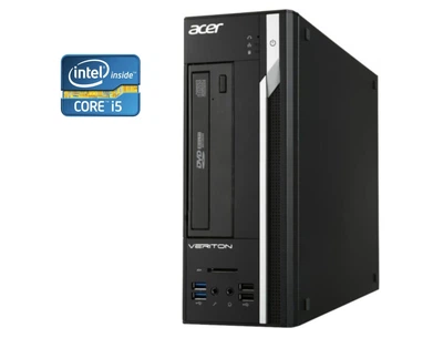 ПК Б-класс Acer Veriton X2632G SFF / Intel Core i5-4590 (4 ядра по 3.3 - 3.7 GHz) / 8 GB DDR3 / 500 GB HDD / Intel HD Graphics 4600 / DVD-RW б/у