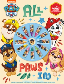 Набір Paw Patrol блокнот + олівці (8435507883672)